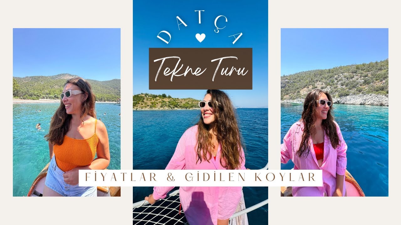 Dat&ccedil;a Tekne Turu Tavsiyesi - Rezervasyon 0507 678 30 48