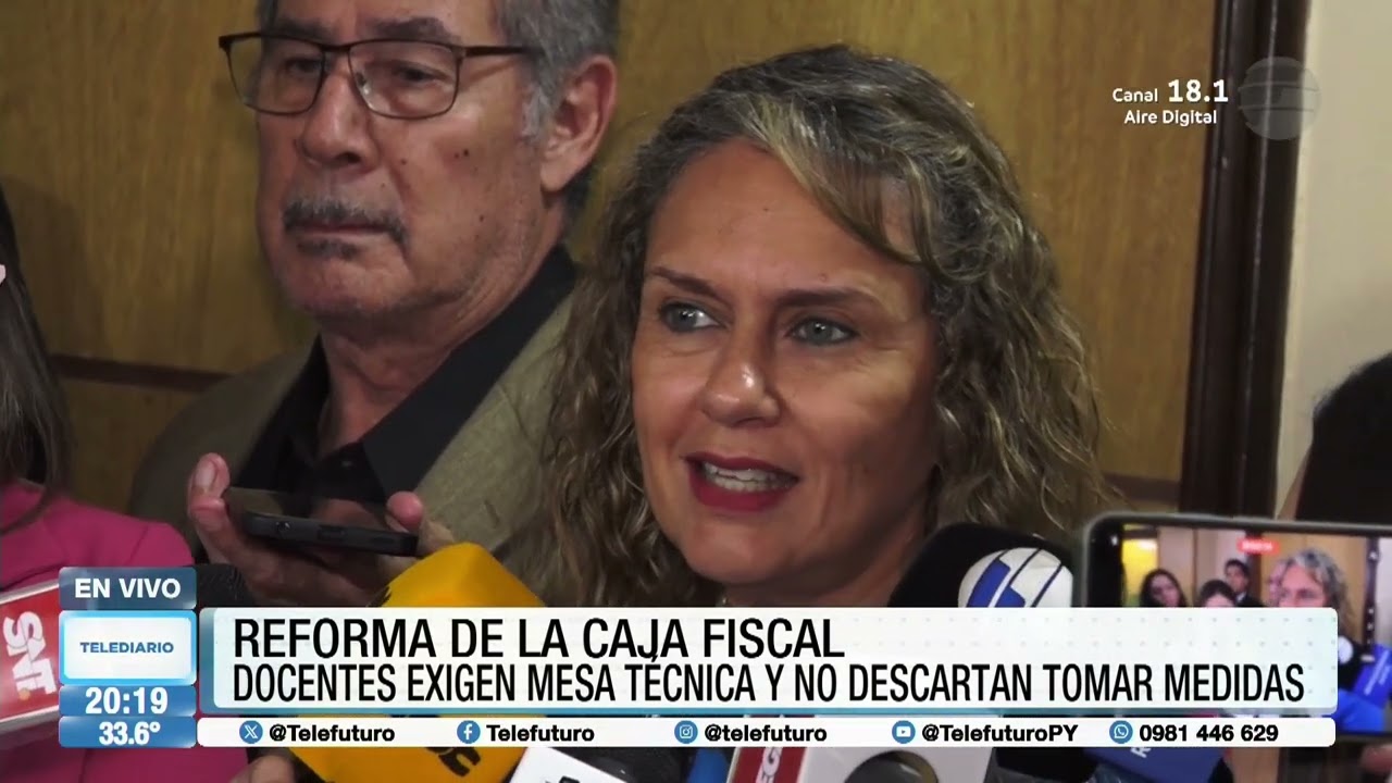 Reforma de la Caja Fiscal: docentes exigen mesa técnica