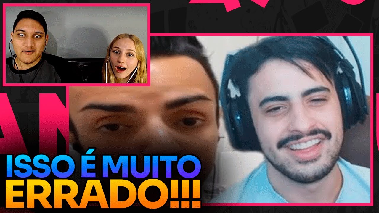 REACT EM CASAL - o caba mais cabuloso do tiktok (OrochiDois)