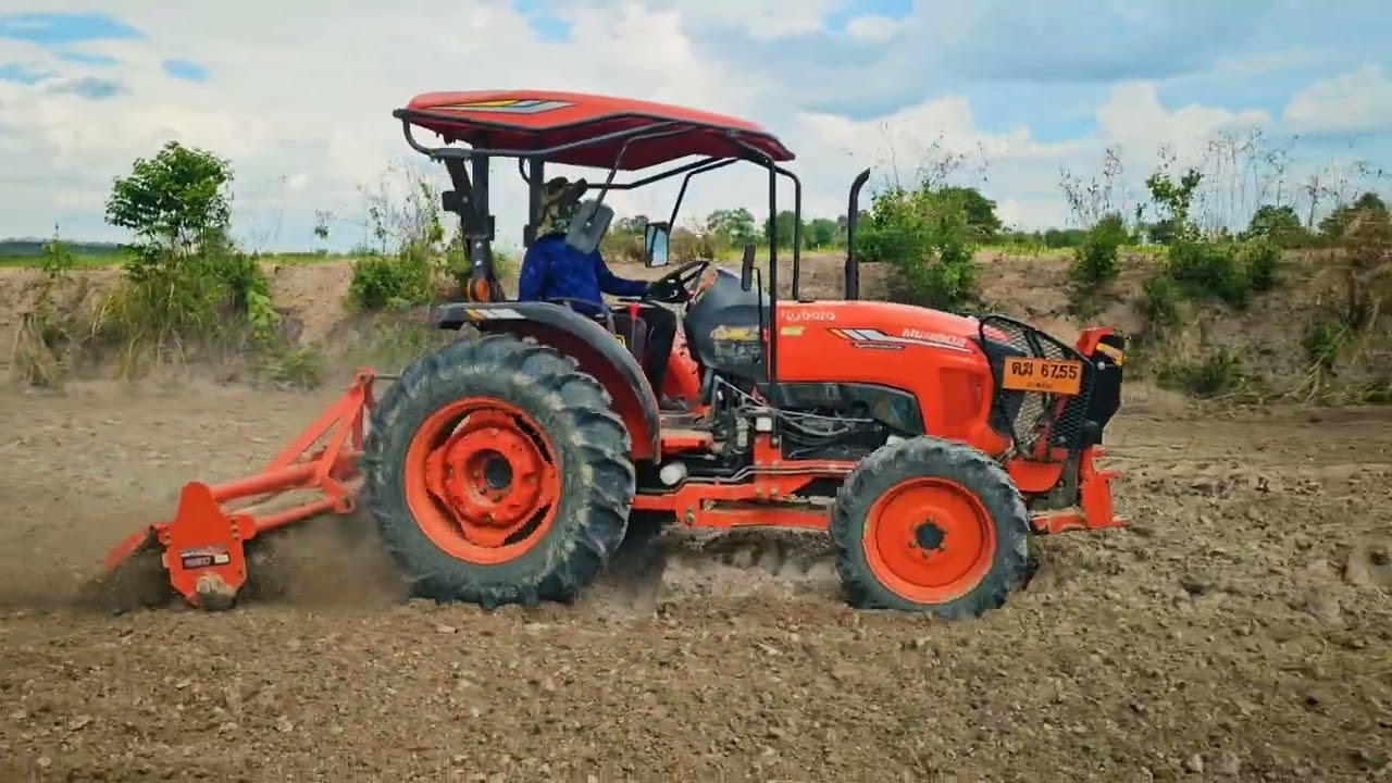 Kubota MU4902 ปั่นนาได้เร็วจริงๆ