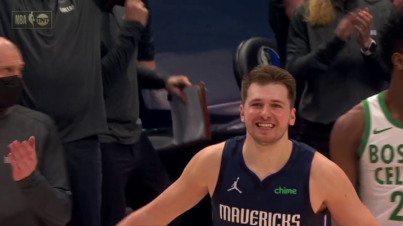 Luka Doncic hits game winning 3-pointer against Boston Celtics | 2-23-21