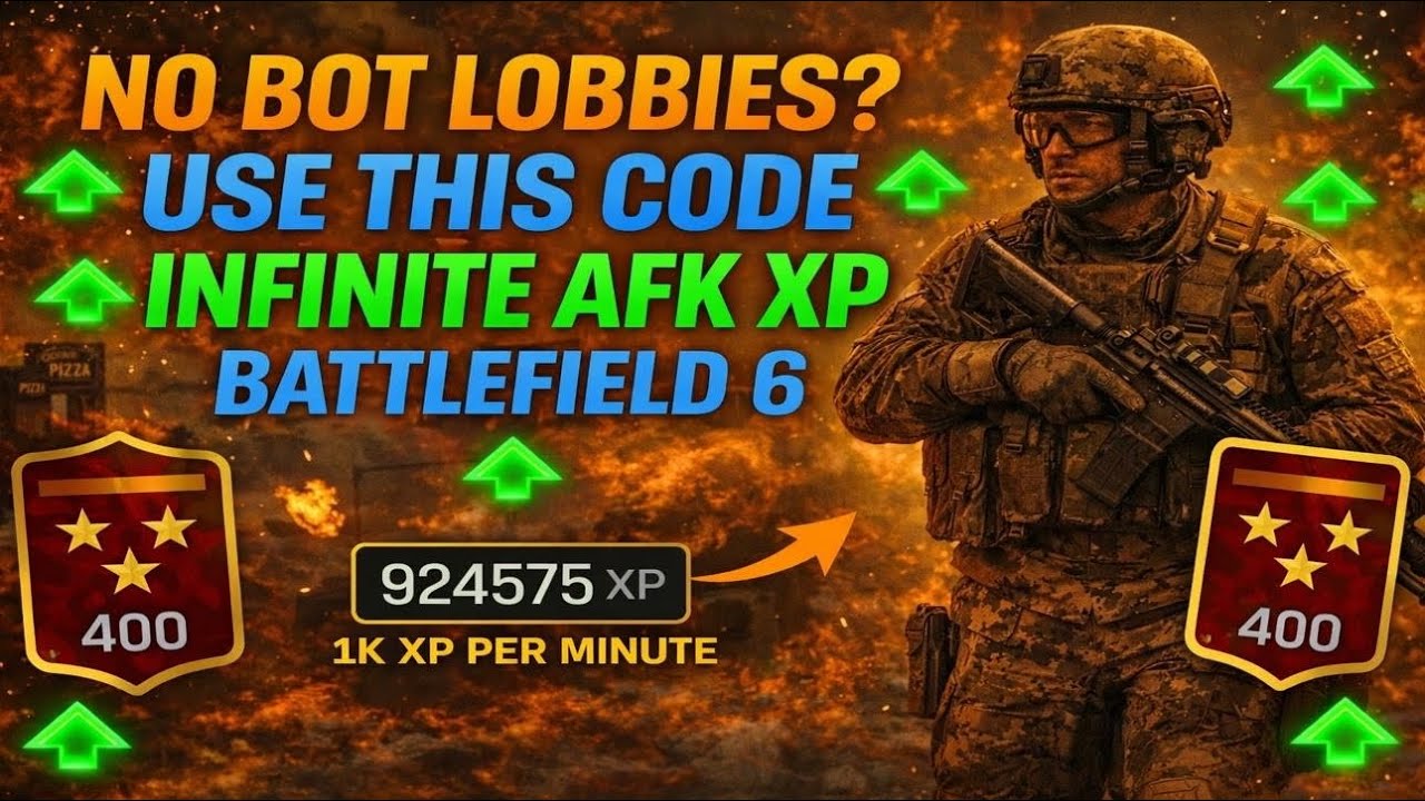 В Battlefield 6 нет бот-лобби? Вот что действительно работает! (Бесконечный опыт в режиме AFK)