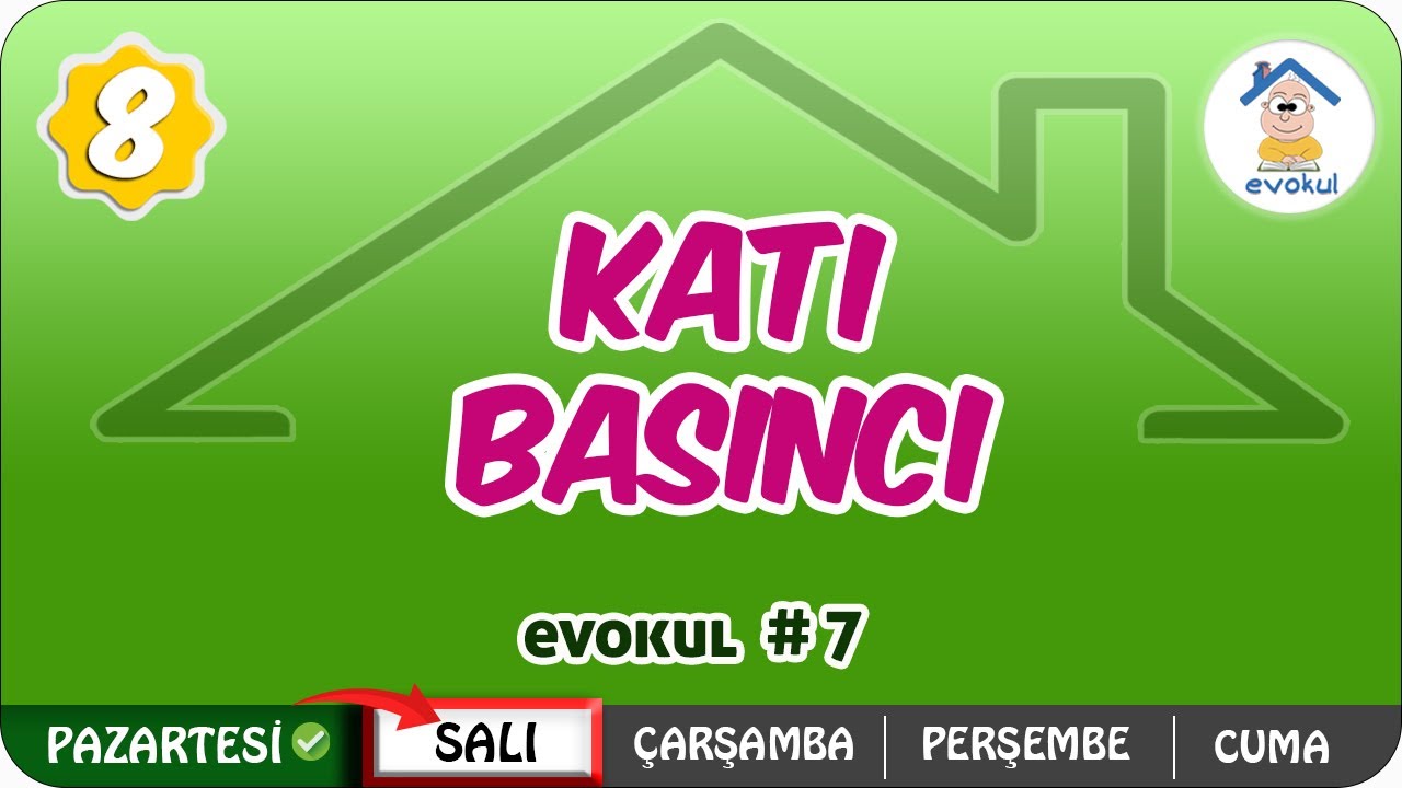 Katı Basıncı | 8.Sınıf #uzaktanegitim #evokul Kampı