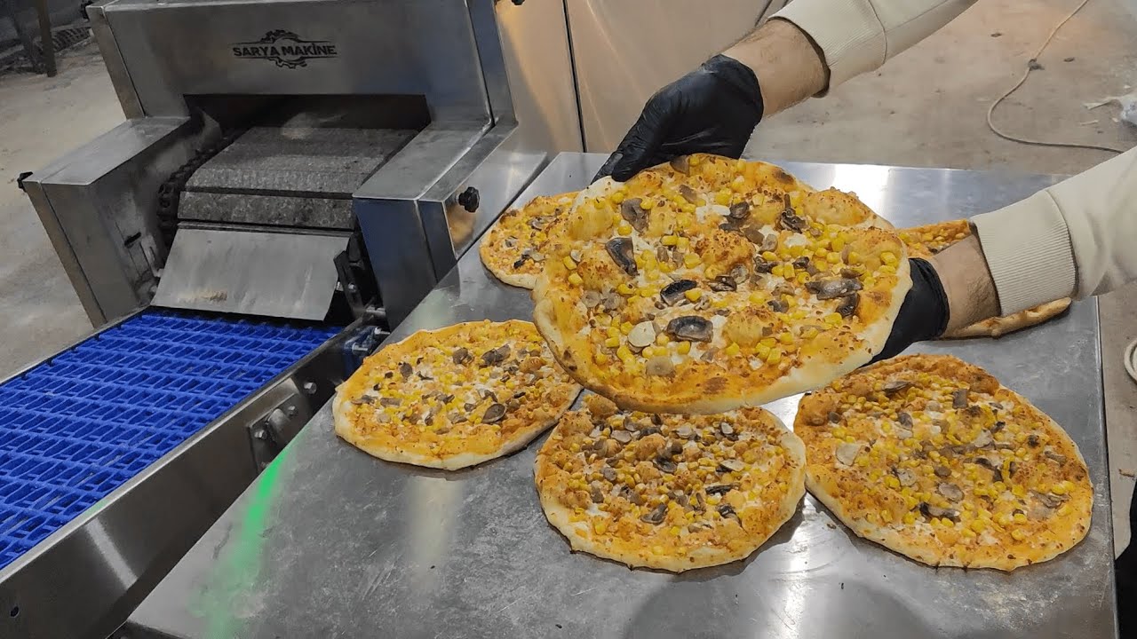 ТУННЕЛЬНАЯ ПЕЧЬ ДЛЯ ПИЦЦЫ НА КАМЕННОЙ ОСНОВЕ