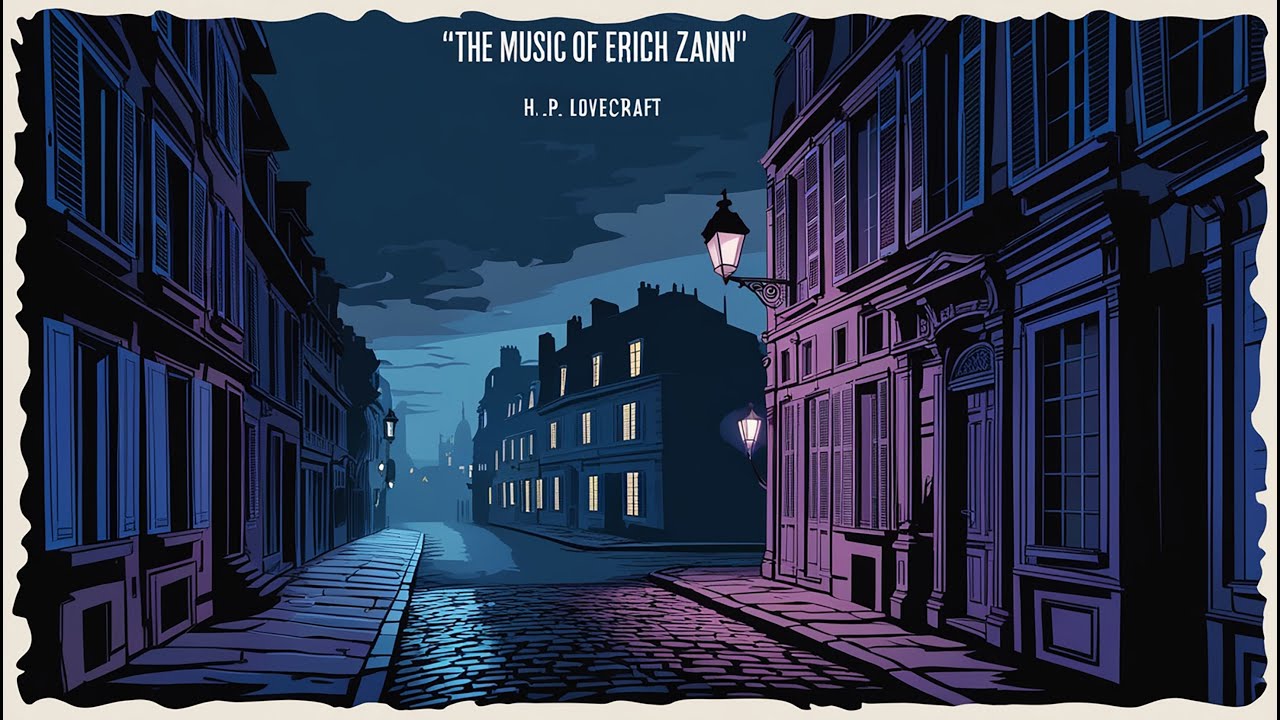 THE MUSIC OF ERICH ZANIN by H.P LOVECRAFT ( Full Audiobook) #audiobook #horrorauthor