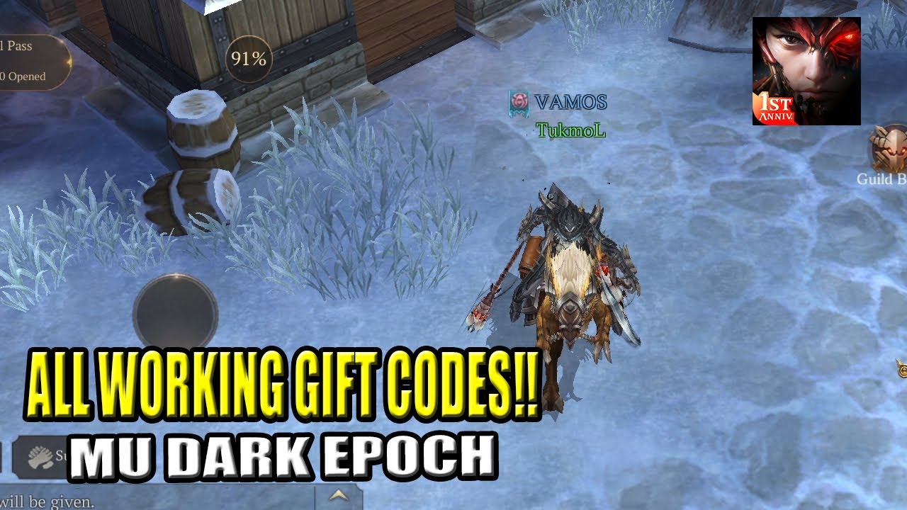 Все рабочие подарочные коды!! - MU Dark Epoch (английские субтитры)