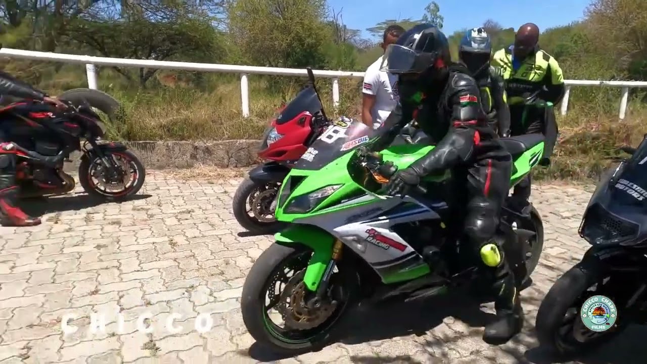 Kenyan Biker Shows Motorbike launch  - Bassam