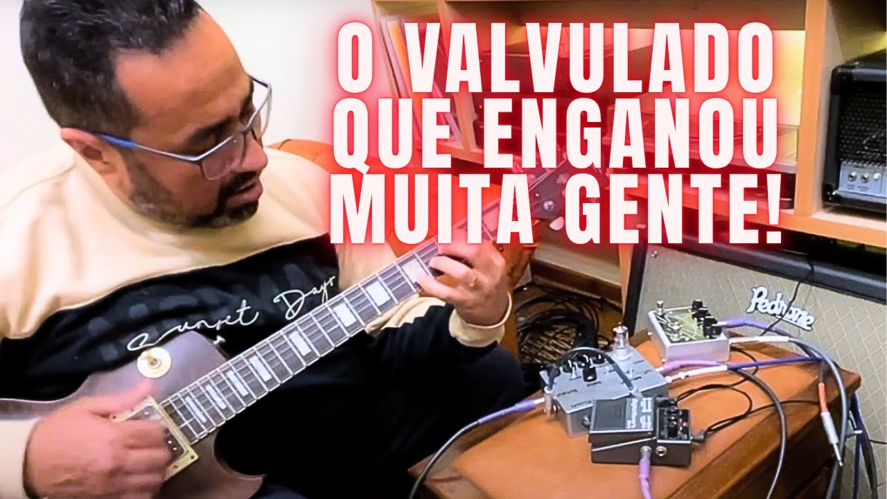 Preamp Valvulado Pedrone - IR analógico - gravação LINHA c/ Wladi Buosi (demonstração do protótipo)