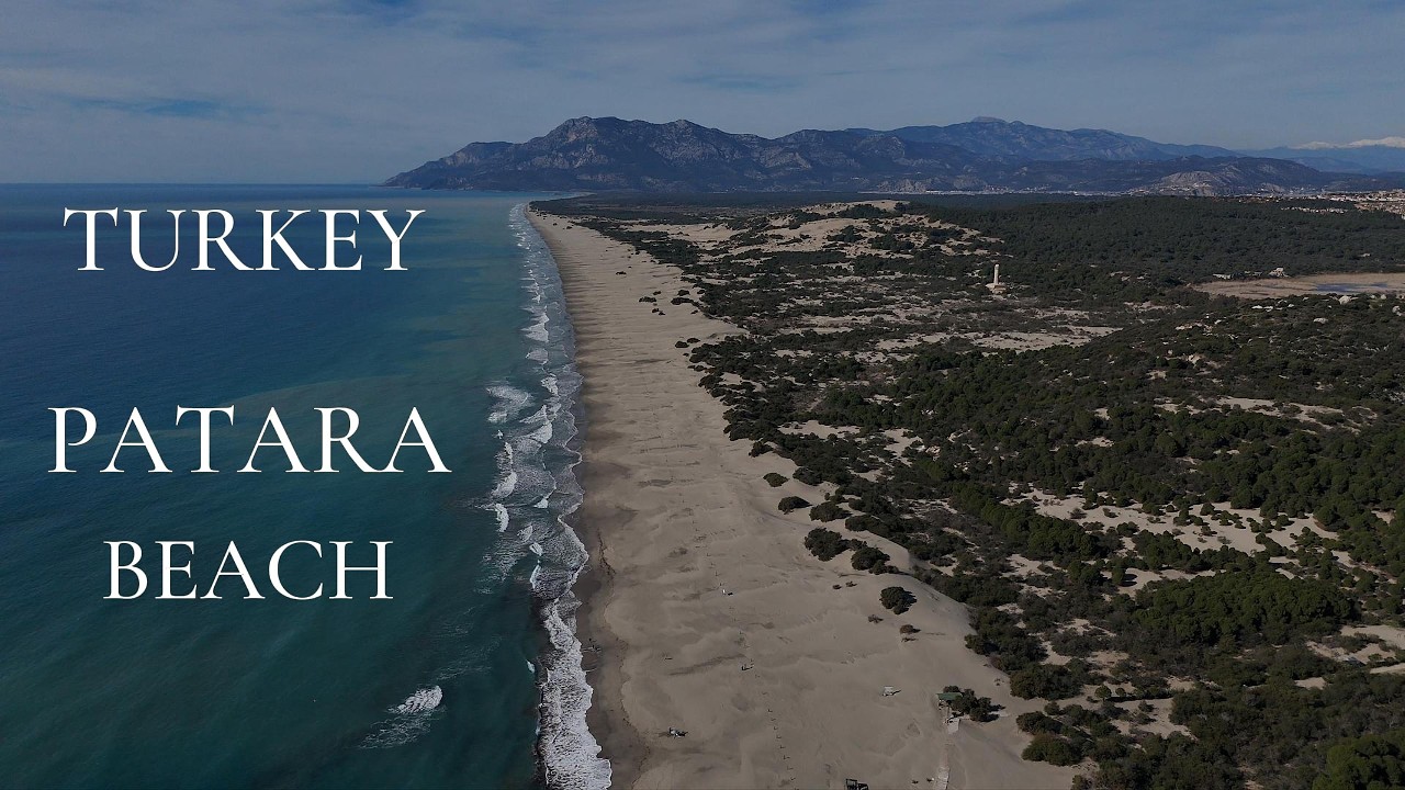 Patara beach. Turkey.