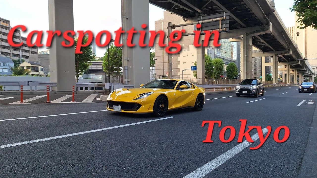 First time carspotting in Tokyo BEST cars (911 GT2RS, 488 Pista, Lamborghini Revuelto,...)