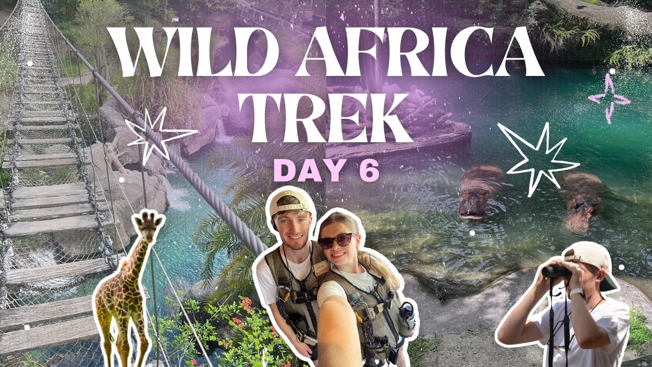 WILD AFRICA TREK at Animal Kingdom! 🐆 | Disney World Vlog Day 6