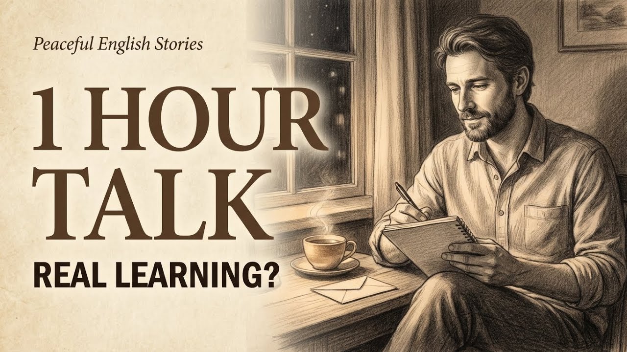 1 Hour Talk: Is This Real English Learning or Useless? (Calm Honest Talk)