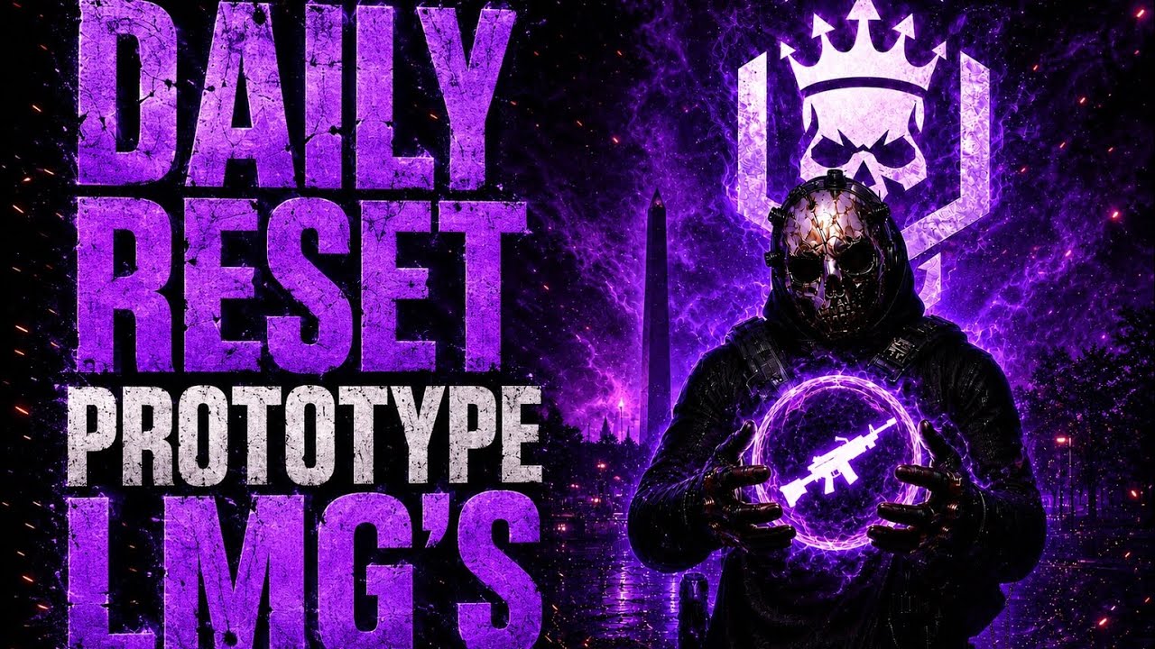 Division 2 Daily Prototype Gear Rotation: Farm Prototype LMGs at Air & Space Museum!