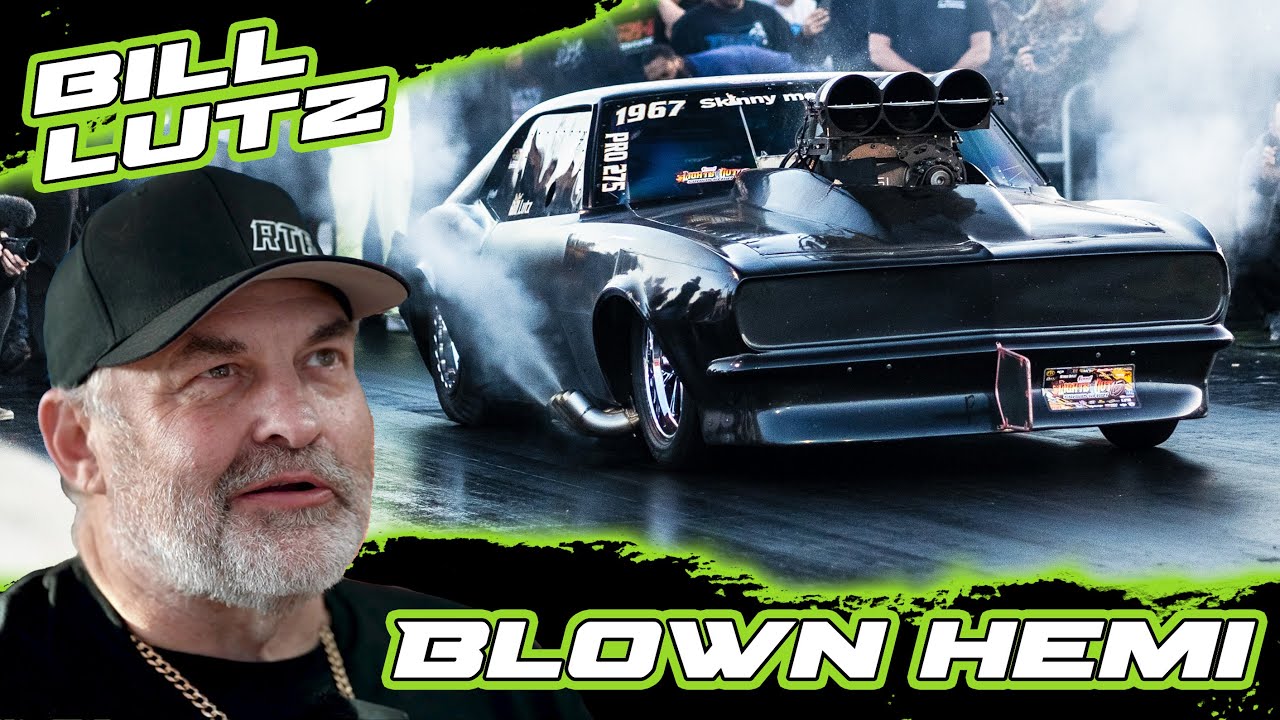 Supercharged Hemi Camaro! Big Boost Bill Lutz Takes on Pro275 at Lights Out!