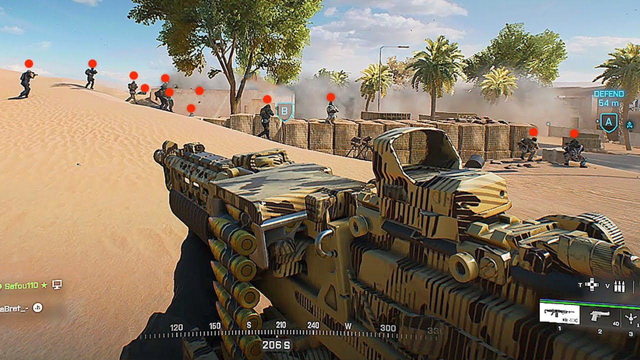 128 Player Rush in Battlefield 2042 is 🔥