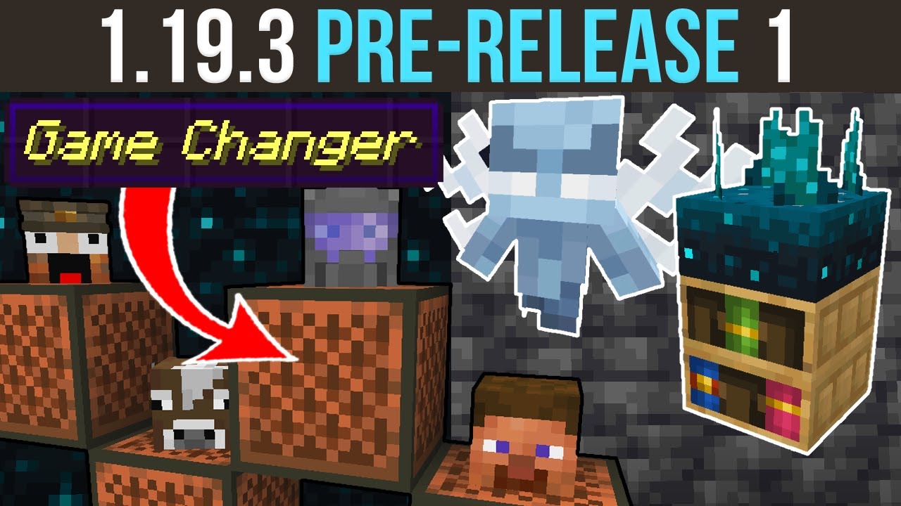 Minecraft 1.19.3 Pre-Release 1 Customization Expanded & Bugfixes