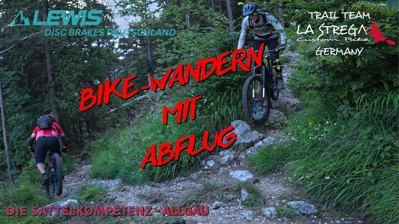 Bike-Wandern mit Abflug 🤙 Allgäu ❗️ Raaw Madonna