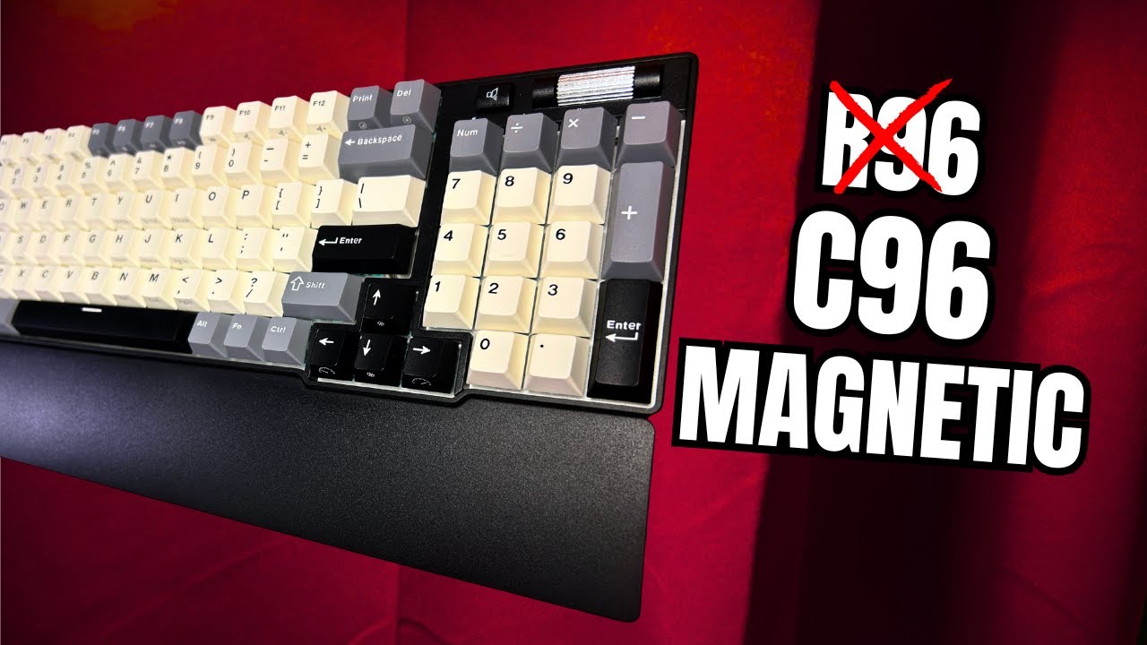 Помните RK96? | Royal Kludge C96 — механическая клавиатура с магнитным эффектом Холла и быстрым т...
