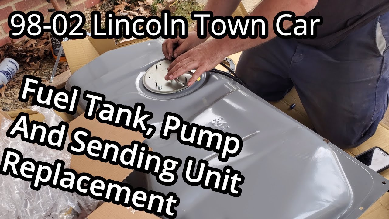 98-02 Lincoln Town Car Fuel Tank And Pump Replacement