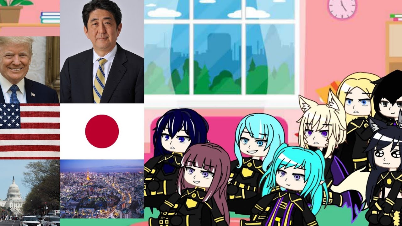shadow garden react to our world Japan and America