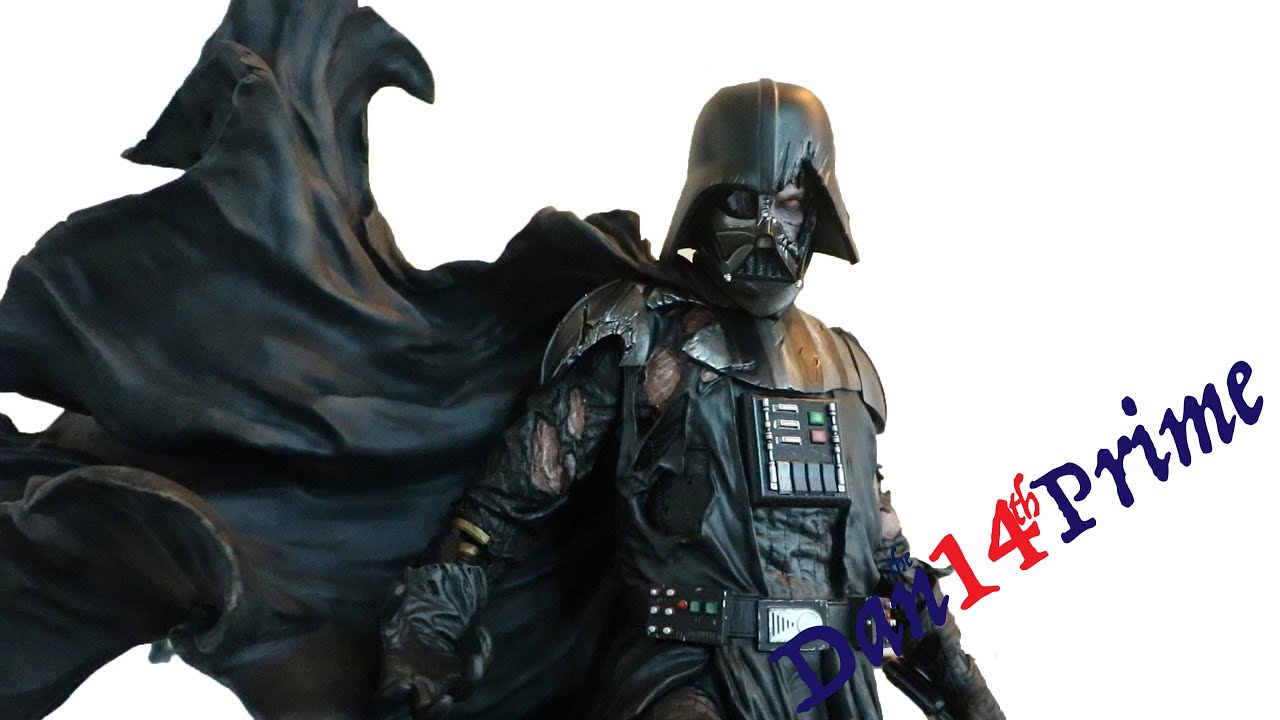 Darth Vader Battle Damage Star Wars Sideshow Mythos Exclusive Statue