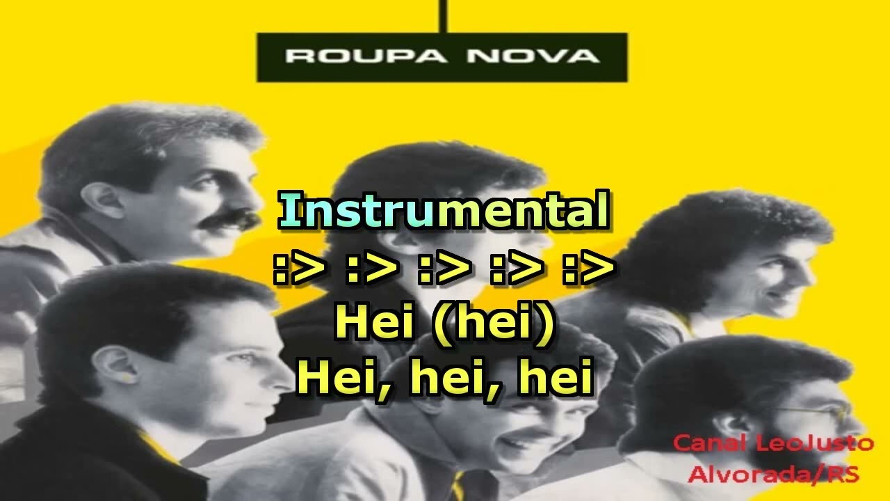 Whisky a Go Go _ Roupa Nova _ Karaokê com back vocal (música original)