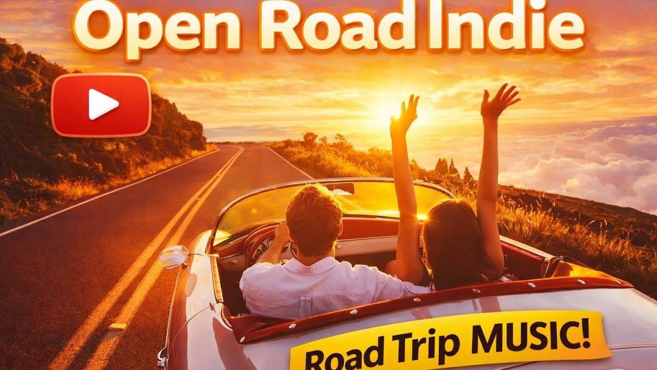 1 Hour Indie Road Trip Playlist 🚗 Upbeat Indie Folk & Lofi Driving Music