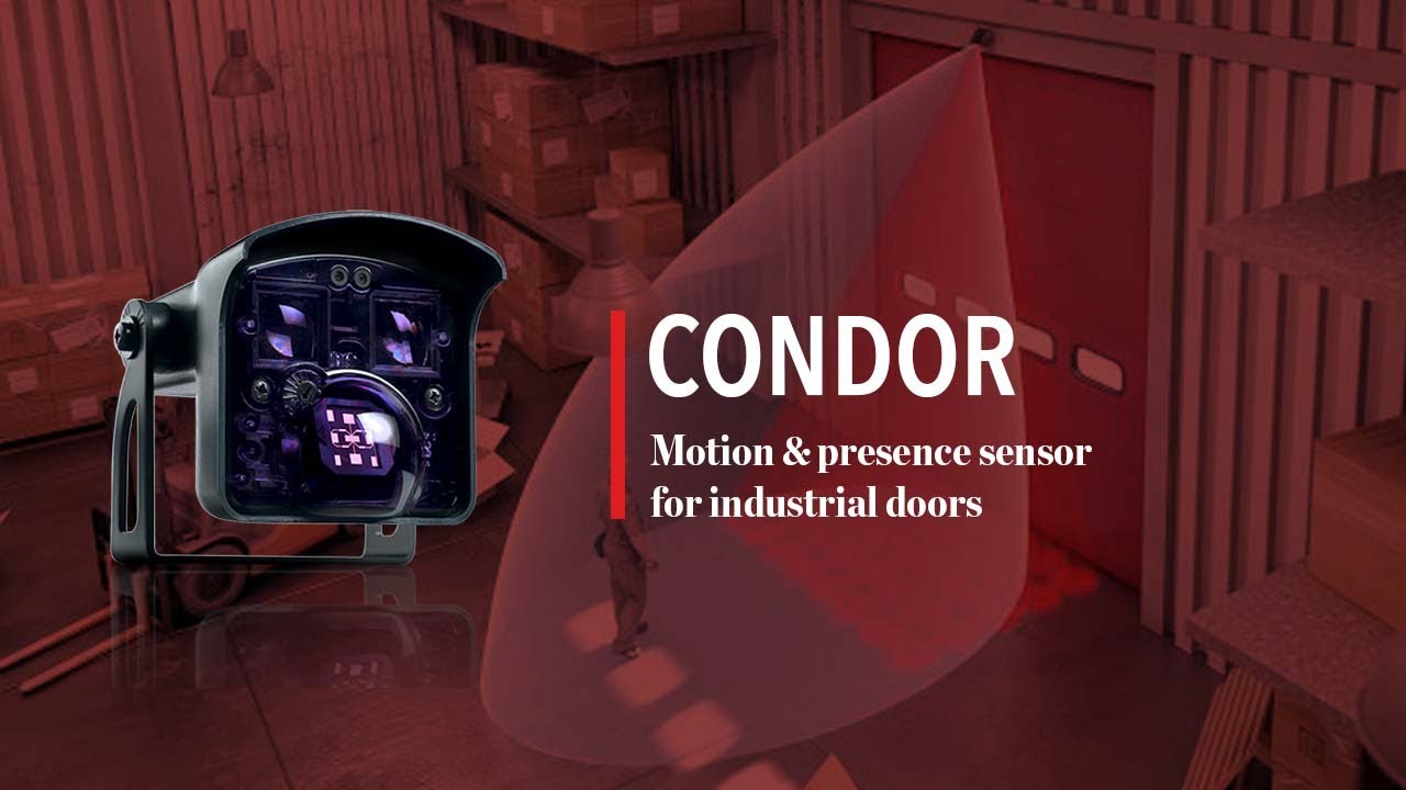 CONDOR - Opening & presence sensor for industrial doors (product)