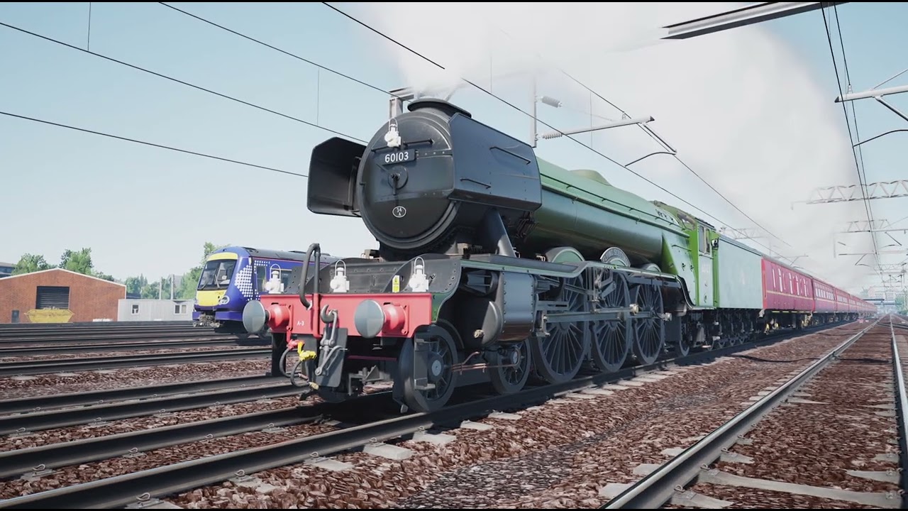 Train Sim World 4 British Railways A3 Flying Scotsman Fife Circle Line PS5 Gameplay