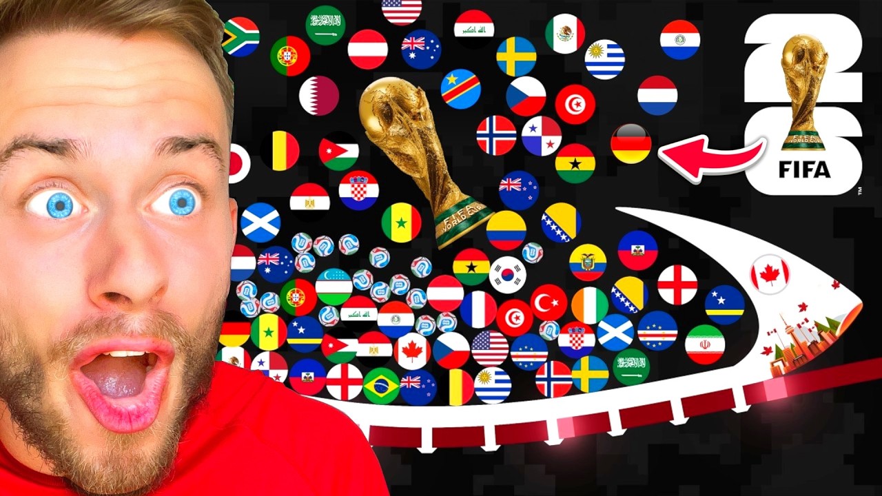 MARBLE RACE WM 2026 - ABER es ist eine ACHTERBAHN! 👀⚽️ *sehr spannend!!*
