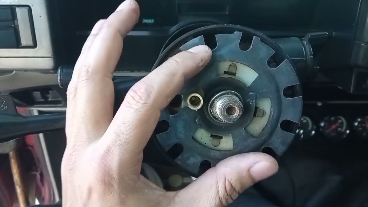 cómo desarmar volante de blazer S10 Chevrolet 1992