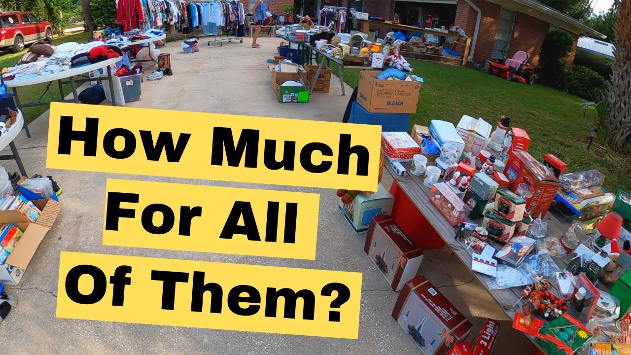 She Gave Me A Deal I Couldn't Refuse At This Garage Sale!