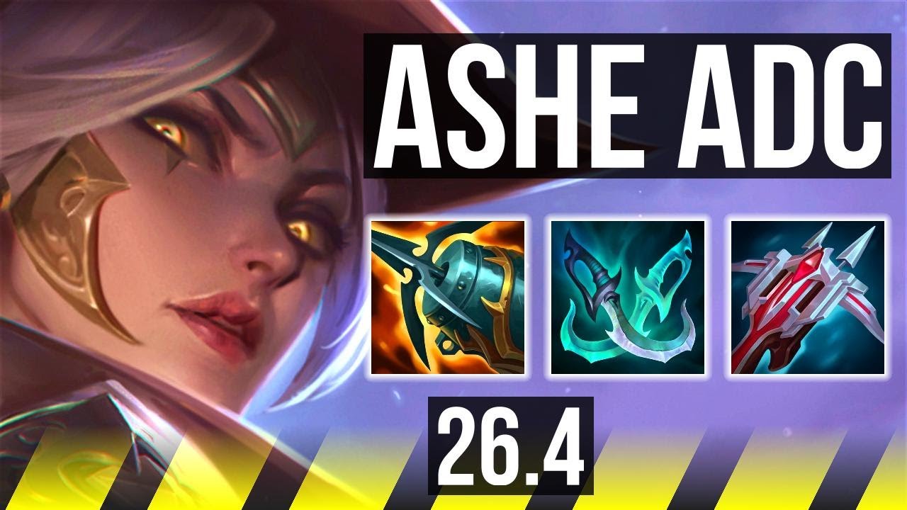 ASHE & Renata Glasc vs MISS FORTUNE & Mel (ADC) | KR Master | 26.4