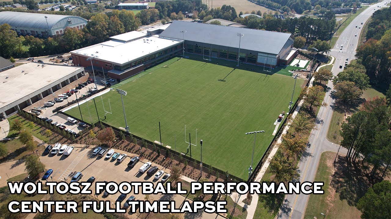 Full Woltosz Football Performance Center Timelapse, 2021-23!