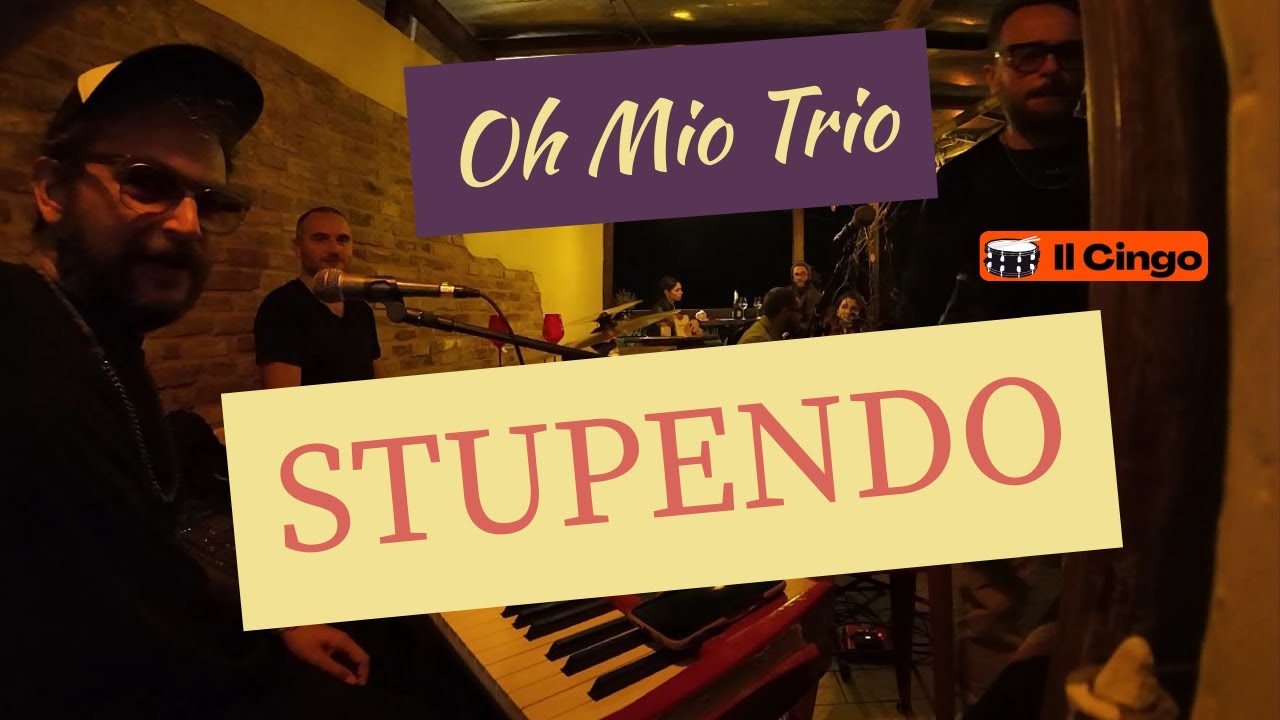 Stupendo – Vasco Rossi | Oh Mio Trio live all’È n’Osteria