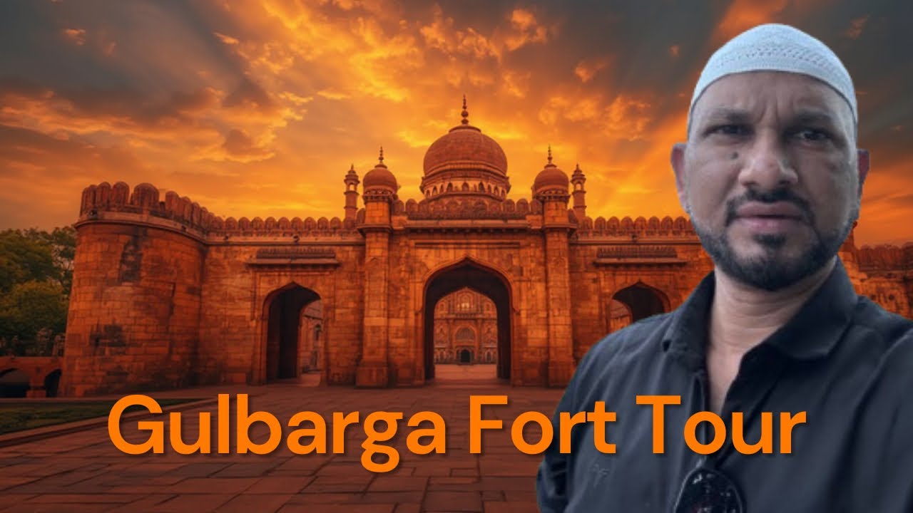 Gulbarga Fort Tour | Kalaburagi Ka Historic Qila | Karnataka Tour Series #gulbarga #karnataka