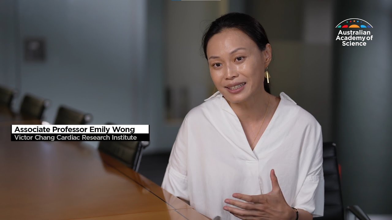 Fenner Medal winner A/Prof Emily Wong - Victor Chang Cardiac Research Institute