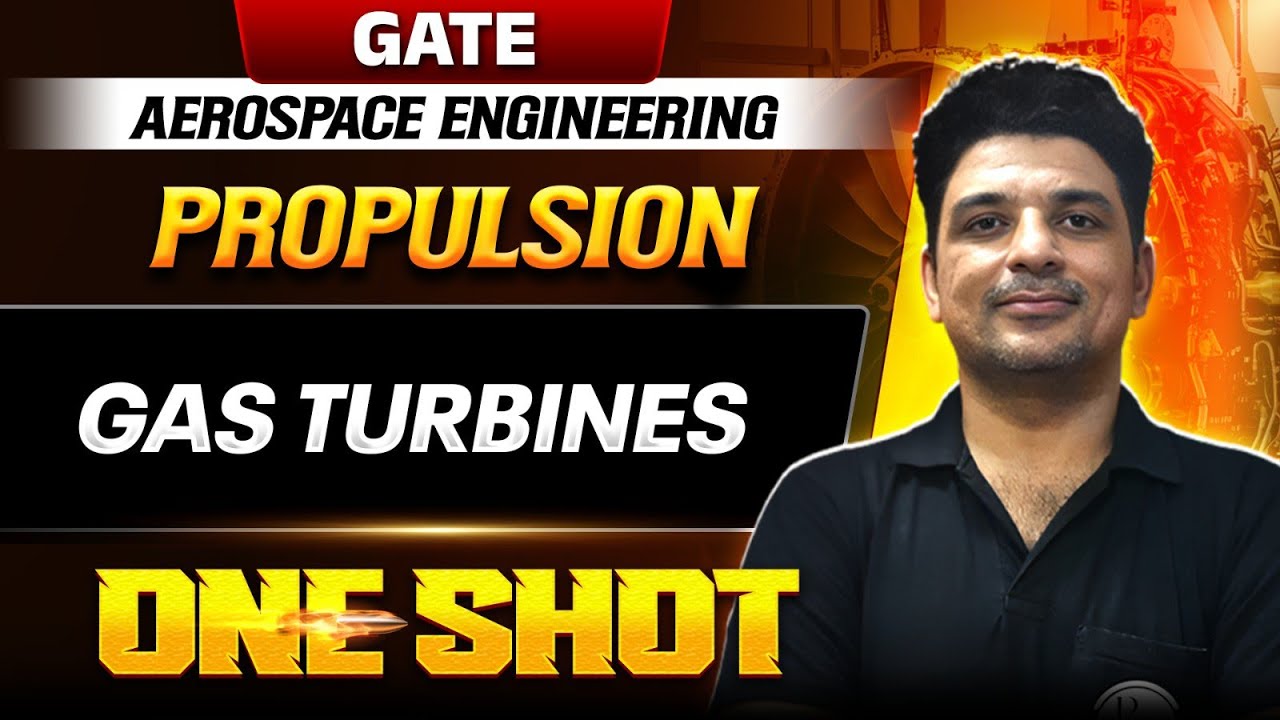 Propulsion | Gas Turbines One Shot | GATE Aerospace Engineering