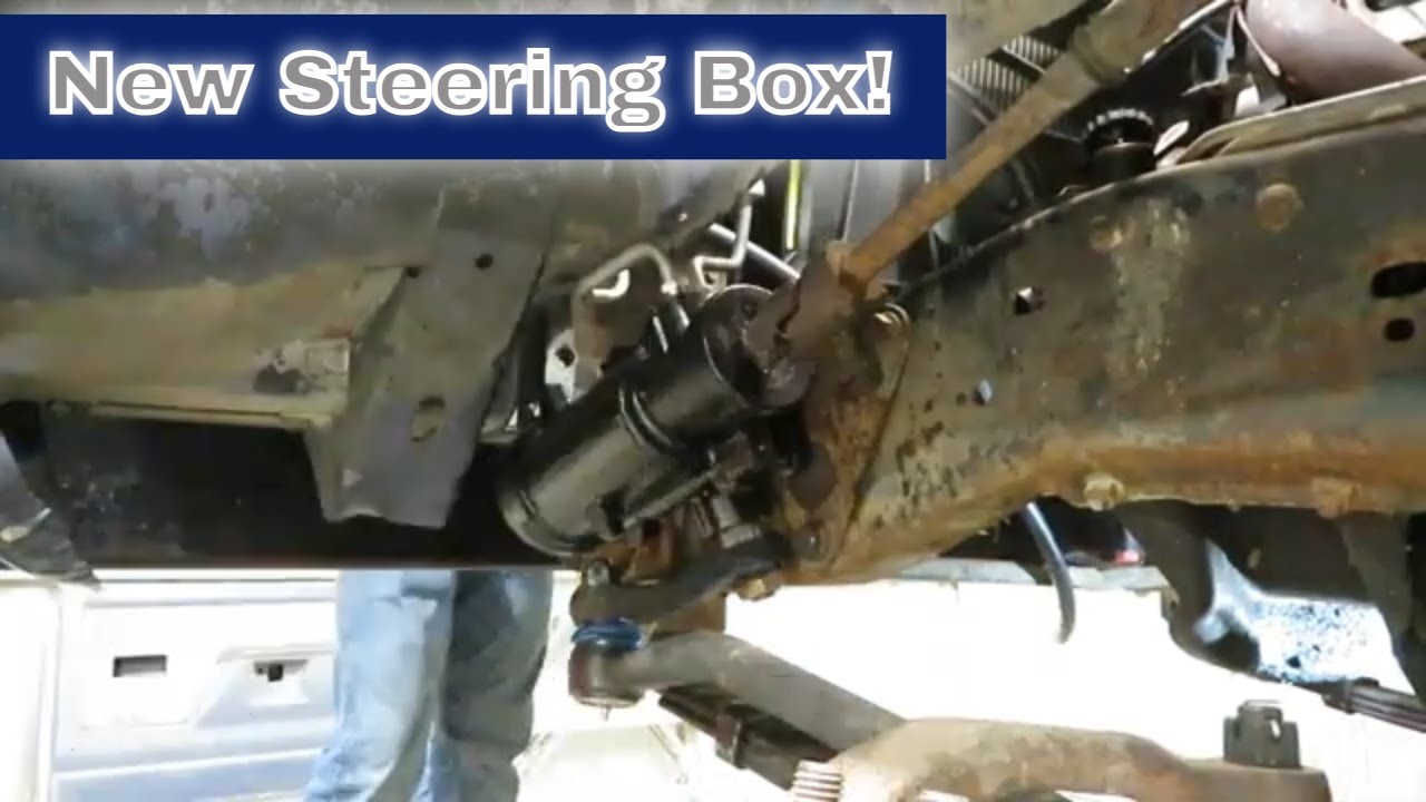 New Steering Box On The Dodge W150 Project!