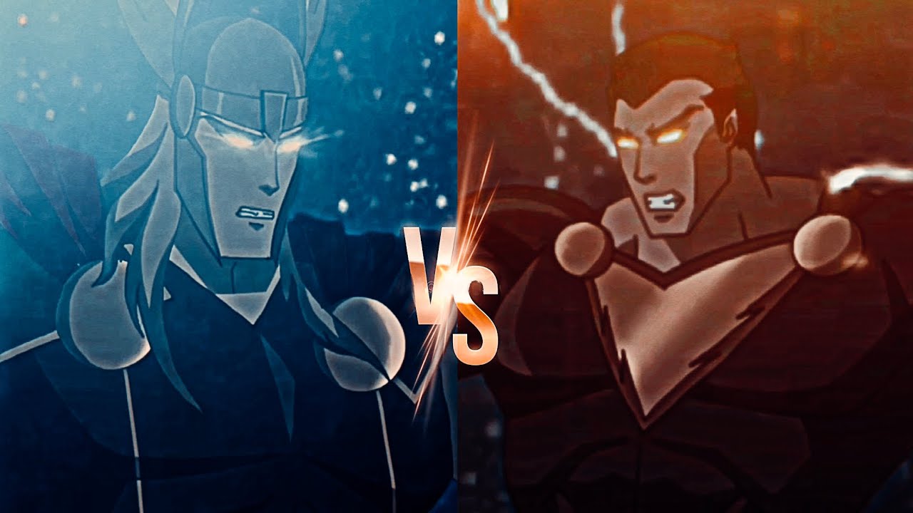 THOR vs. BLACK ADAM - Full Animation
