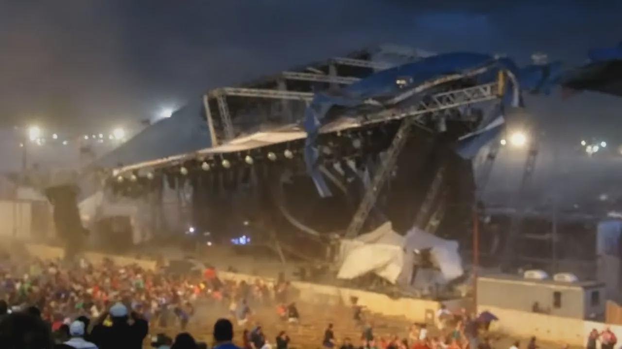 La tragedia del escenario que colapsó y dejó más muertos