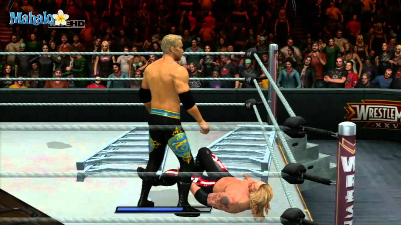 Smackdown Vs Raw 2011 - Road To Wrestlemania - Christian Tables Ladders and Chairs 1
