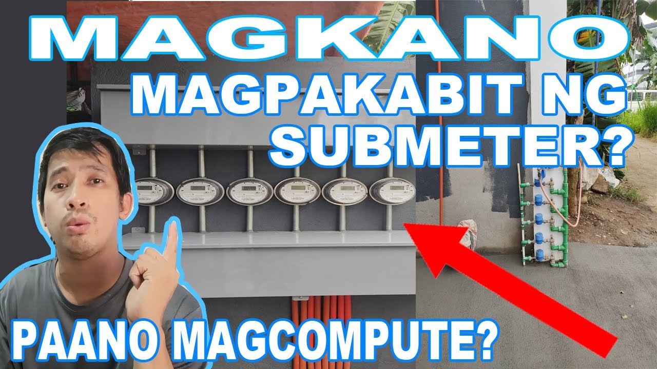 Submeter sa apartment - paano ito kinocompute?