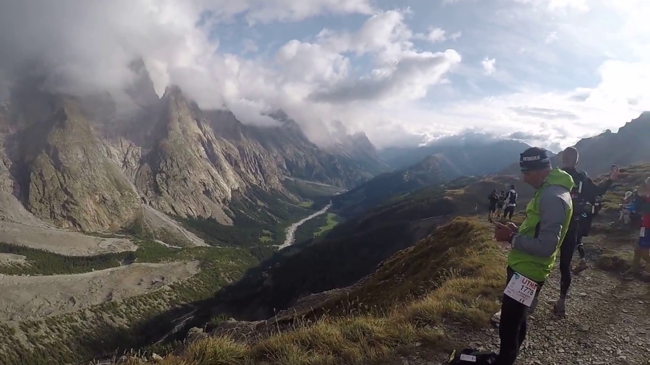 UTMB2017　Arr&ecirc;te du Mont-Favre
