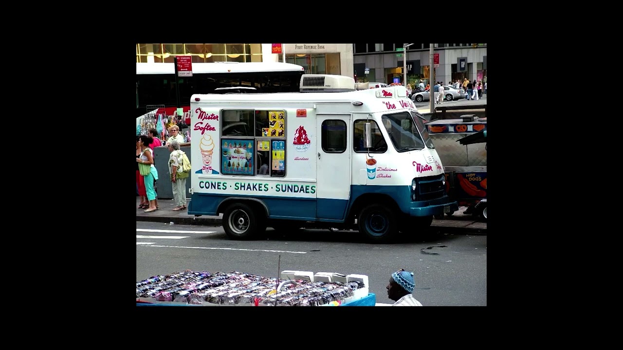 Audio recording of a mister softee truck playing the old music box from 1969! (REAL DEAL!)