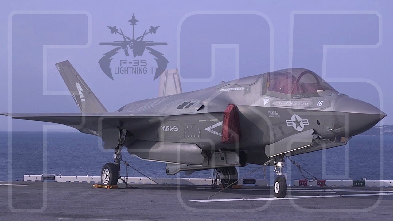 F-35 Lightning II Maintenance and Flight Ops Aboard USS Wasp