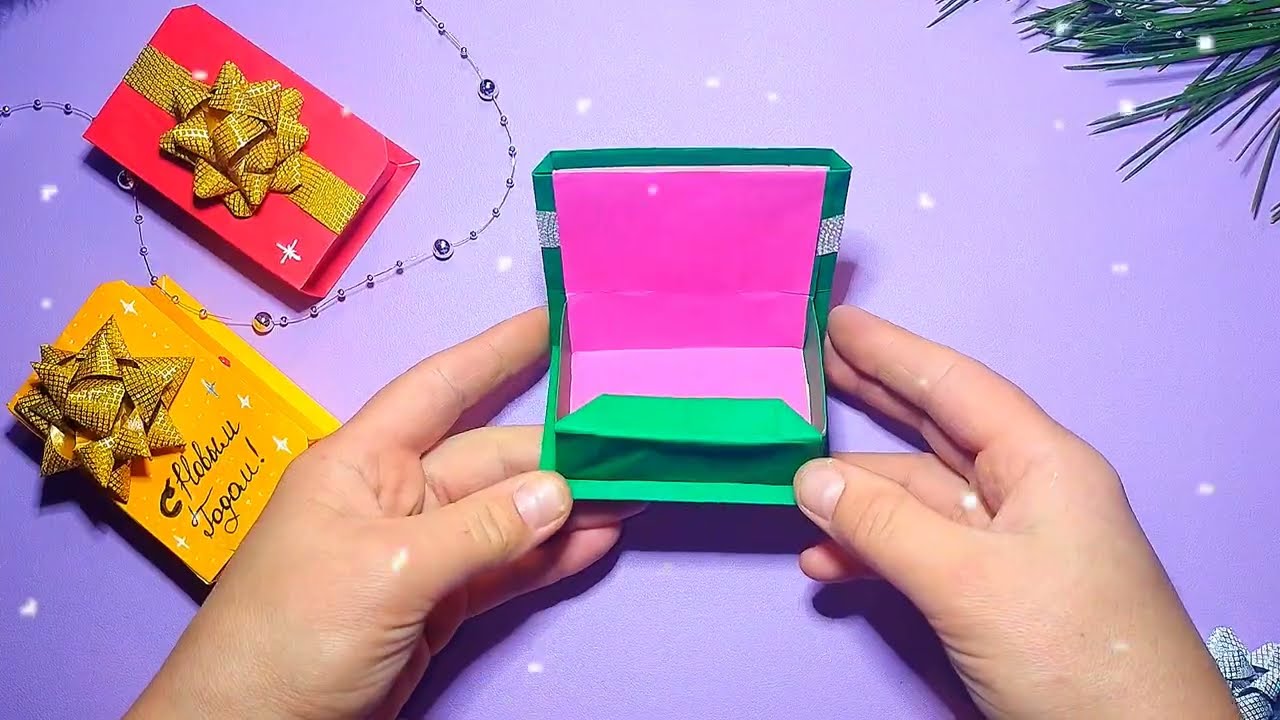 ОРИГАМИ КОРОБОЧКА - КНИГА | ORIGAMI BOX - BOOK #diy #оригами #craft  #book