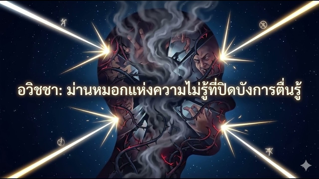 อวิชชา ม่านหมอกแห่งความไม่รู้ที่ปิดบังการตื่นรู้