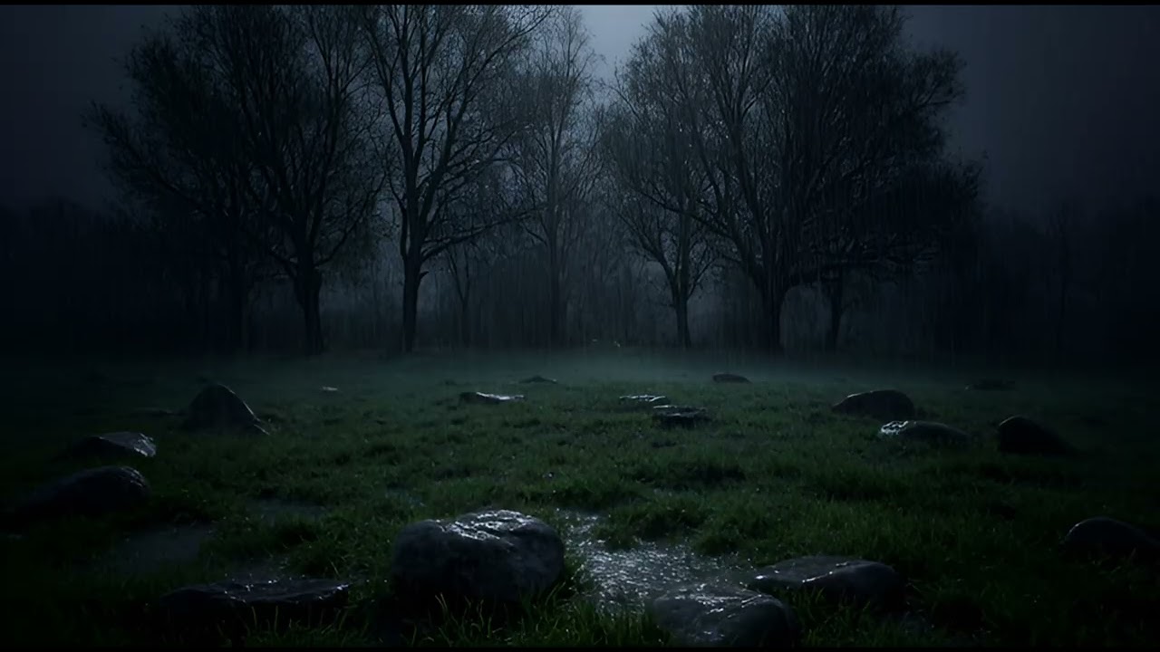 rain sounds in the night