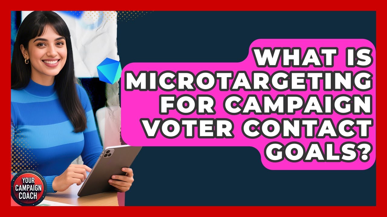 What Is Microtargeting For Campaign Voter Contact Goals? - Your Campaign Coach
